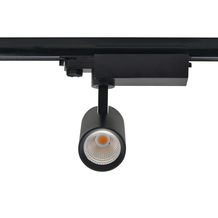 black led track spotlight 30W cob anti-glare no flicker 5 year warranty