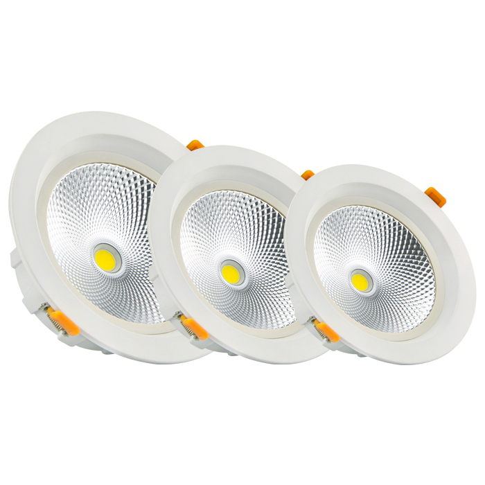 led downlight fixtures Recessed Down Light 30w COB Led Downlight