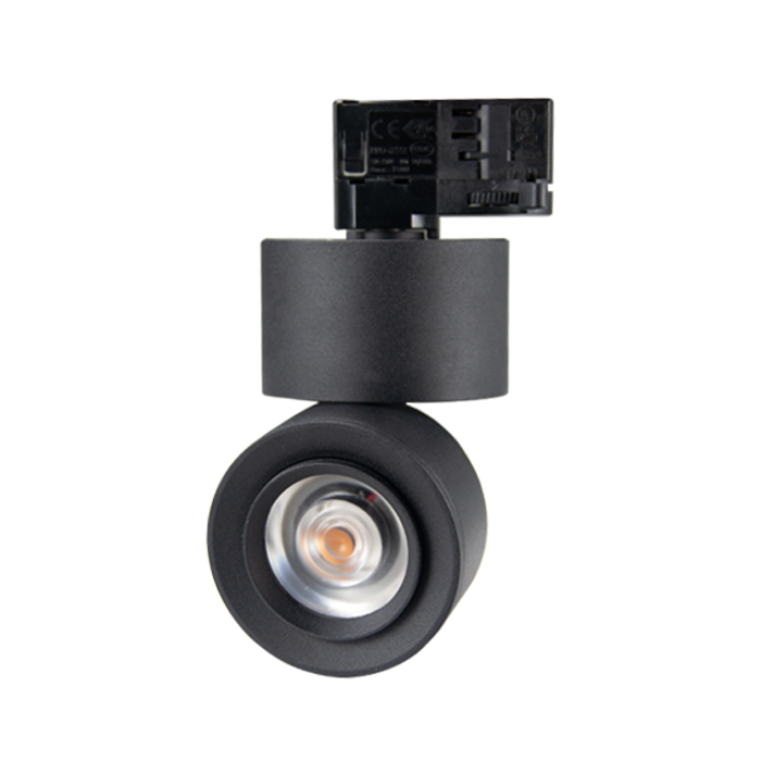 Dimmable Led Track Lighting COB Adjustable Track Lighting Round Head
