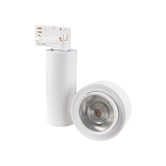 Round Head Adjustable Focus Track Lighting