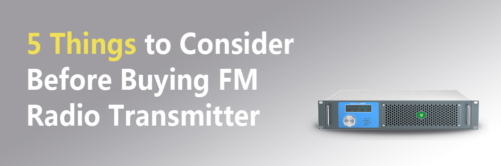 Basic Facts about FM Radio Transmitter