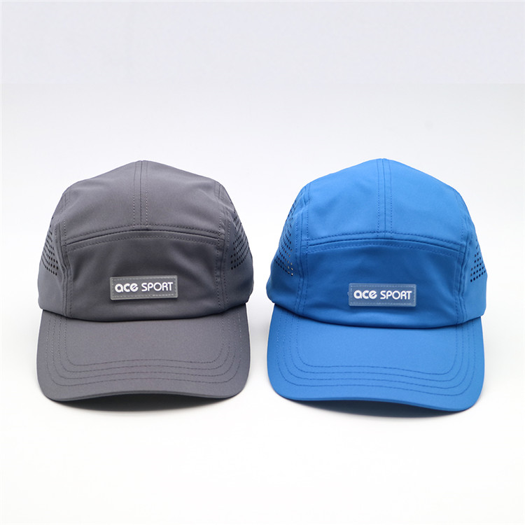 5 Panel Multi Color Baseball Cap Outdoor Trucker Hats Nylon Lightweight Golf Sports Cap Visor Hiphop Cap