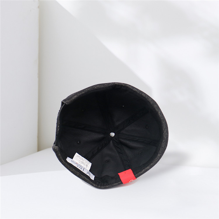Men Hats Docker Cap Hats Beanie Sailor Cap Worker Hat Rolled Cuff Retro Brimless Hat with Adjustable