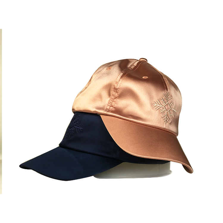 Wholesale Custom 6 Panel Casquette Women Hat Summer Hats For Women Men Sold Satin Baseball Cap Snapback