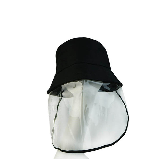 Multifunction Protective Hatswith PVC Face Visor Anti - Spitting Pollution Anti - Saliva Isolate Saliva Cap