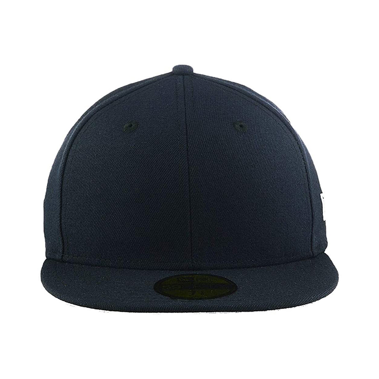 Custom Wool Nylon Snapback Hat with Metal Plate Blank Low Profile ...