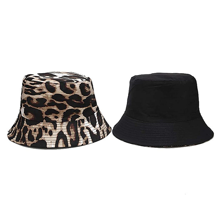 Unisex Print Double-Side Reversible Packable Summer Bucket Hat, Sun Shade UV Protection Fisherman Hat