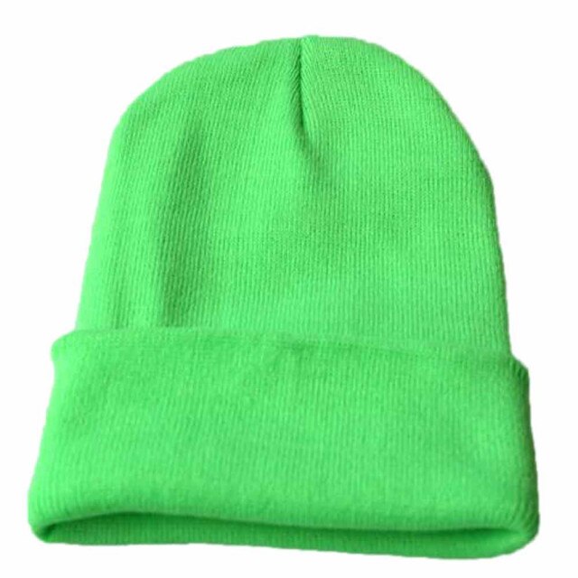 Hip Hop style beanie unisex, oversized, solid color, for Skiing, winter 2021 collection