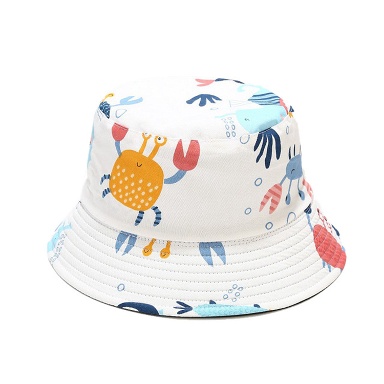 Double Sided fFisherman Hat For Men Women Outdoor Travel Sun Visor Couple Hat Animal Printed Cute Sunsreen Bucket Hat Unisex