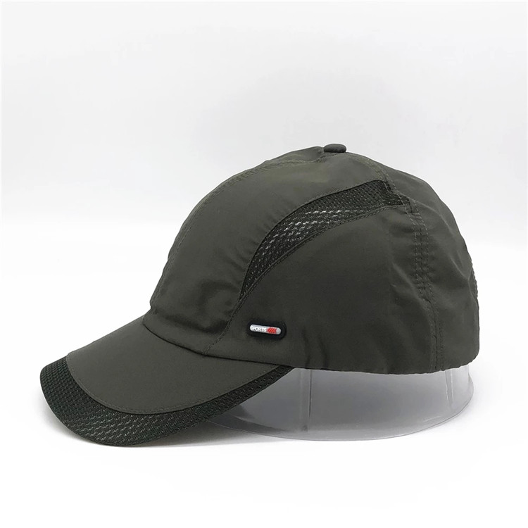 2022 Summer New Mens Outdoor Sport Sunscreen Baseball Hat Running Visor Cap Breathable Quick Dry Mesh Caps Gorras Chapeu