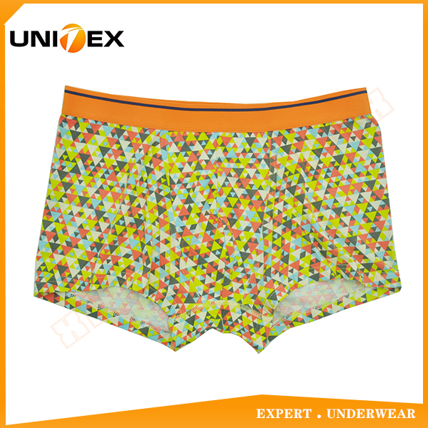 Professional Customized Classical Water All over Printed Fabric for Men Underpants Boxer Shorts