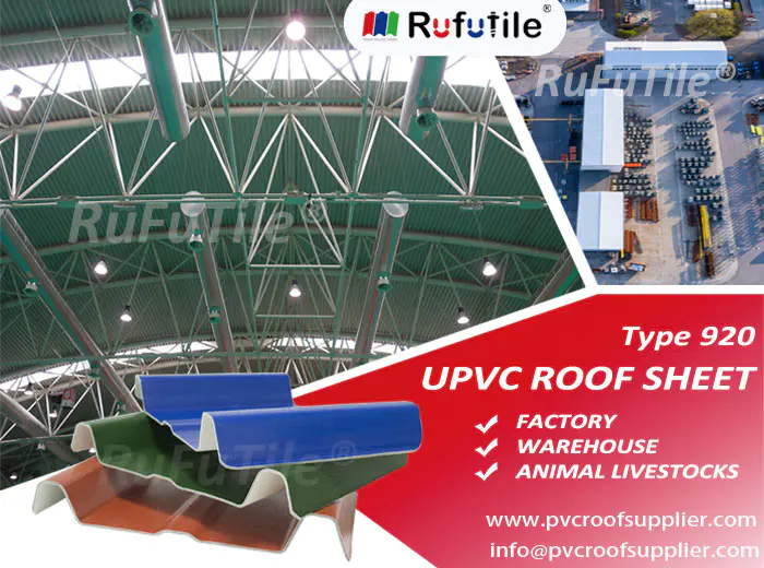 Focus On The Detailed Information of PVC Roof Sheet Tile