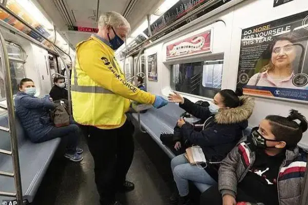 People are repeatedly reminded to wear masks under normal pandemic